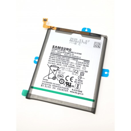 Batterie ORIGINALE EB-BA715ABY pour SAMSUNG Galaxy A71 - A715F - Présentation avant