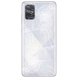 [Réparation] Vitre arrière ORIGINALE Grise Prismatique pour SAMSUNG Galaxy A71 - A715F à Caen