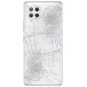 [Réparation] Vitre arrière ORIGINALE Blanc Prismatique pour SAMSUNG Galaxy A42 5G - A426B