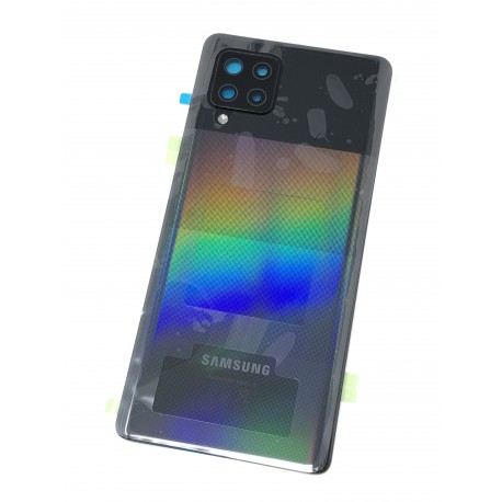 Vitre arrière ORIGINALE Noir Prismatique pour SAMSUNG Galaxy A42 5G - A426B - Présentation avant