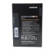 SSD Samsung 870 EVO 2.5p de 1TB - Présentation de l'emballage arrière