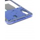 Châssis intermédiaire ORIGINAL avec contour Bleu pour SAMSUNG Galaxy A40 - A405F - Présentation châssis en haut