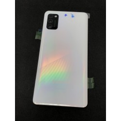 Vitre arrière ORIGINALE Blanc Prismatique pour SAMSUNG Galaxy A41 - A415F - Présentation avant