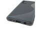 Coque silicone S-Line noire pour SAMSUNG Galaxy A41 - A415F - Présentation du bas