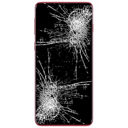[Réparation] Bloc écran complet ORIGINAL Rouge Cardinal pour SAMSUNG Galaxy S10 - G973F à Caen