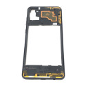 Châssis intermédiaire ORIGINAL avec contour Noir Prismatique pour SAMSUNG Galaxy A21s - A217F
