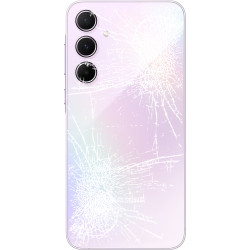 [Réparation] Vitre arrière ORIGINALE Lilas pour SAMSUNG Galaxy A55 5G - A556B à Caen