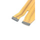 Nappe de liaison connecteur de charge / écran vers CM ORIGINALE pour SAMSUNG Galaxy A35 5G / A55 5G - Présentation dessous bas