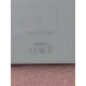 Vitre arrière ORIGINALE Bleue pour SAMSUNG Galaxy A55 5G - A556B - Présentation de la sérigraphie