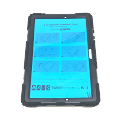 Coque de protection Anti-shock avec poignée et sangle pour SAMSUNG Galaxy Tab A8 - X200 / X205 - Présentation avant