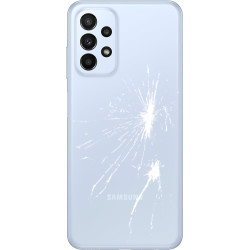 [Réparation] Vitre arrière ORIGINALE Bleue pour SAMSUNG Galaxy A23 5G - A236B à Caen