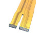Nappe liaison connecteur de charge / écran vers CM SAMSUNG Galaxy A56 5G / A36 5G - Présentation dessous des connecteurs du bas