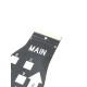 Nappe de liaison connecteur de charge / écran vers CM SAMSUNG Galaxy A56 5G / A36 5G - Présentation dessus du connecteur côté CM