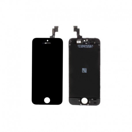 Bloc écran noir de qualité supérieure pour iPhone 5S ou iPhone SE - Présentation avant / arrière