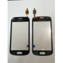 Vitre Tactile ORIGINALE Noire + Adhésifs - SAMSUNG Galaxy TREND - S7560 / S7560M