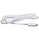 Câble USB / Micro USB ORIGINAL Blanc ECB-DU4EWE - SAMSUNG