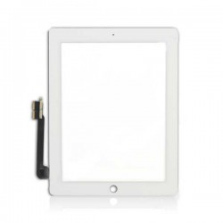 Vitre tactile blanche de qualité supérieure avec adhésifs pour iPad 3 ou iPad 4 - Présentation avant