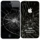 [Réparation] Bloc Avant Compatible NOIR / Vitre Arrière Noire - iPhone 4S