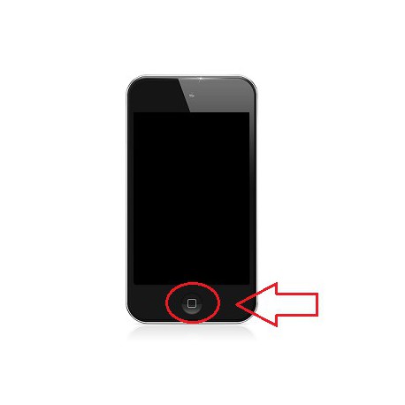 [Réparation] Bouton HOME ORIGINAL Noir - iPod Touch 4