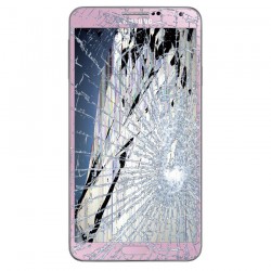 [Réparation] Bloc Avant ORIGINAL Rose - SAMSUNG Galaxy NOTE 3 - N9005 à Caen