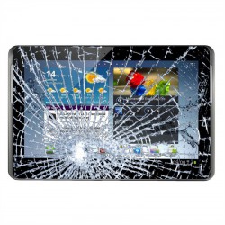 [Réparation] Vitre Tactile Noire - SAMSUNG Galaxy TAB 2 10.1 - P5100 / P5110 à Caen