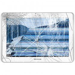 [Réparation] Bloc Avant ORIGINAL Blanc - SAMSUNG Galaxy TAB 2 10.1 - P5100 / P5110 à Caen