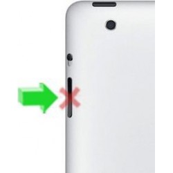 [Réparation] Nappe de Bouton POWER / Volume / Vibreur ORIGINALE - iPad 2 à Caen