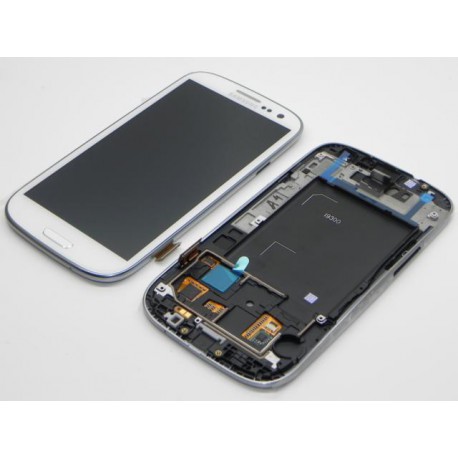 Bloc Avant Blanc ORIGINAL - SAMSUNG Galaxy S3 i9300