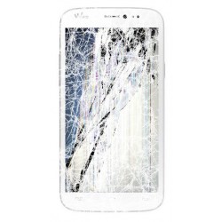 Forfait Réparation Vitre Tactile Noire + Adhésifs - WIKO Darkside à Caen