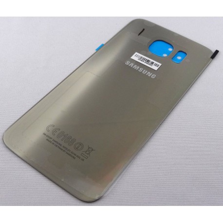 Vitre Arrière - Cache Batterie Or ORIGINAL - SAMSUNG Galaxy S6 G920F