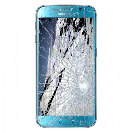 [Réparation] Bloc Avant ORIGINAL Bleu - SAMSUNG Galaxy S6 - G920F