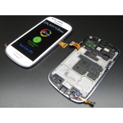 Bloc Avant Blanc ORIGINAL - SAMSUNG Galaxy S3 Mini i8190