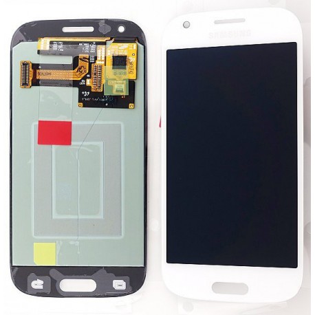 Bloc écran ORIGINAL Blanc pour SAMSUNG Galaxy ACE 4 - G357FZ - Présentation avant / arrière