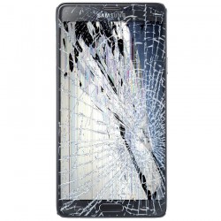 [Réparation] Bloc Avant ORIGINAL Noir - SAMSUNG Galaxy NOTE 4 - N910 à Caen