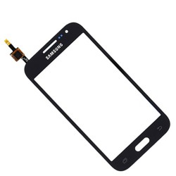 Vitre Tactile ORIGINALE Grise Foncée + Adhésifs - SAMSUNG Galaxy CORE Prime - G360F