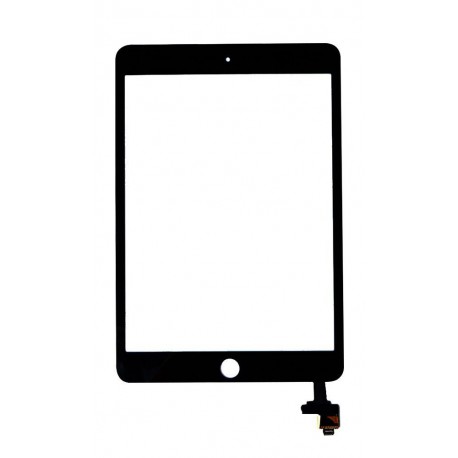 Vitre Tactile ORIGINALE Noire + Adhésifs - iPad Mini 3
