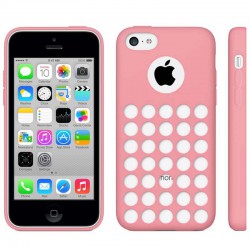 Coque Silicone Rose - iPhone 5C