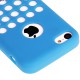 Coque Silicone Bleue - iPhone 5C