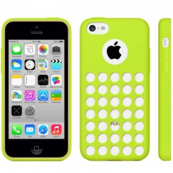 Coque Silicone Verte - iPhone 5C