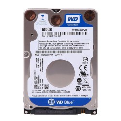 Disque Dur 2.5p - Western Digital BLUE 500GB - Sata 3