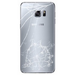 [Réparation] Vitre Arrière ORIGINALE Grise - SAMSUNG Galaxy S6 Edge Plus - G928F à Caen
