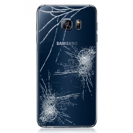 [Réparation] Vitre Arrière ORIGINALE Noire - SAMSUNG Galaxy S7 Edge - G935F