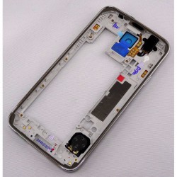 Châssis Central / Contour ORIGINAL Noir - SAMSUNG Galaxy S5 - G900F / G901F