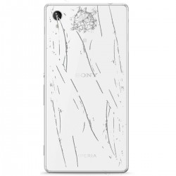 [Réparation] Vitre Arrière ORIGINALE Blanche - SONY Xperia M4 Aqua - E2303 / E2306 / E2312 / E2333 à Caen