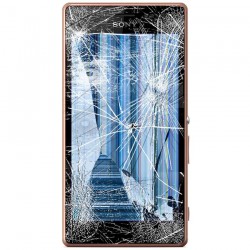 [Réparation] Bloc Avant ORIGINAL Cuivre - SONY Xperia M2 Aqua à Caen