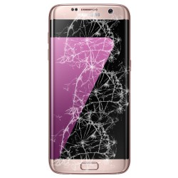 [Réparation] Bloc Avant ORIGINAL Or Rose - SAMSUNG Galaxy S7 Edge - G935F à Caen