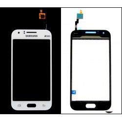 Vitre Tactile ORIGINALE Blanche + Adhésifs - SAMSUNG Galaxy J1 Duos